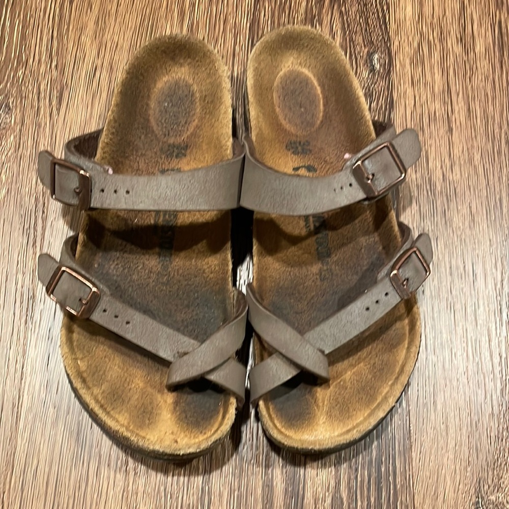 Copper buckle Birkenstock Mayari sandals 34 / kids 3 3.5